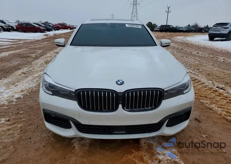 2019 BMW 740 I from USA, damaged, VIN WBA7E2C57KB217620